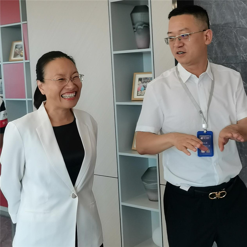 区领导莅临指导，，，，，，，，合作助力自贸港